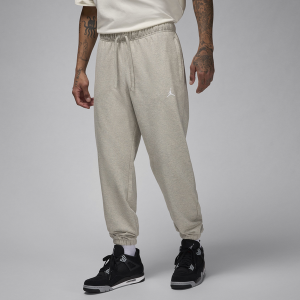 Jordan Dri-FIT Sport Crossover Fleece Pants - Men's - Grey Heather/White