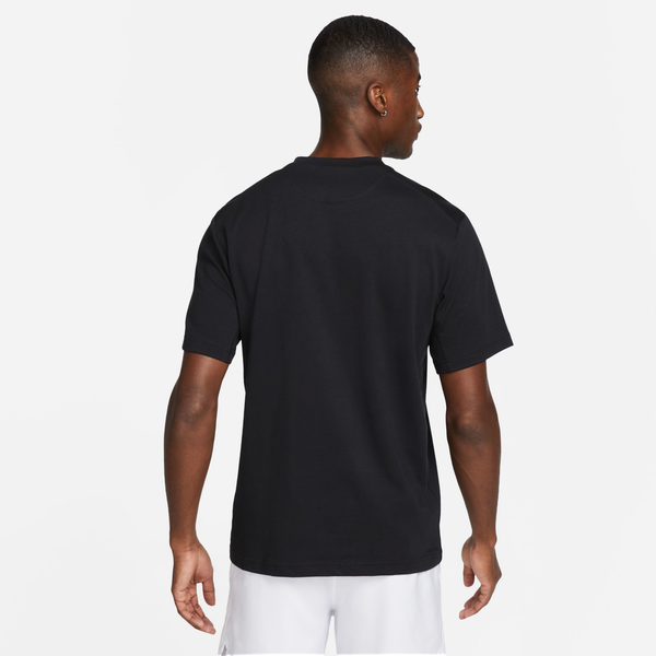 Nike Dri-FIT Primary Statement Short Sleeve T-Shirt - Men's - Black/Black - Image 3