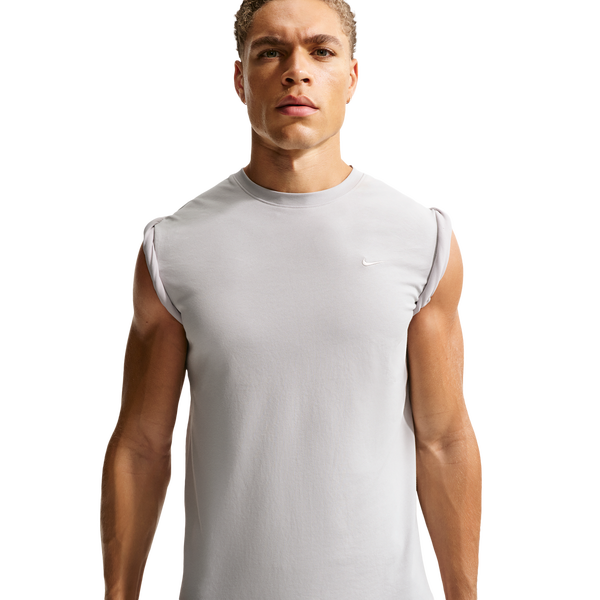 Nike Dri-FIT Primary Statement Short Sleeve T-Shirt - Men's - Grey Fog/Grey Fog - Image 3