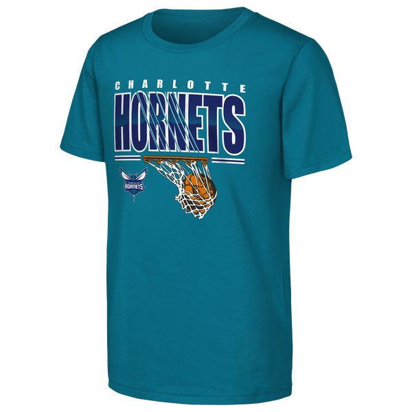 Outerstuff Hornets Hoop Dreams T-Shirt - Boys' Grade School - Teal