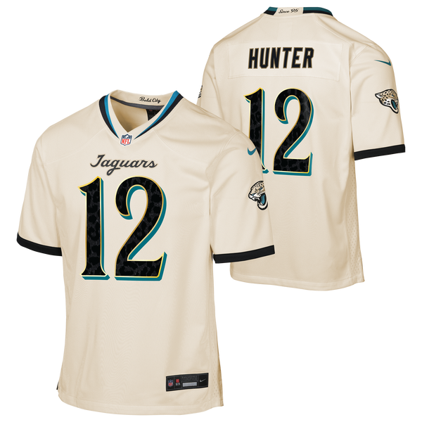 Nike Jaguars NFL Rival Game Jersey - Boys' Grade School - Beige