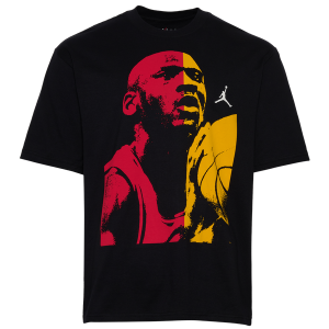 Jordan MJ Statement 1985 Short Sleeve Crew - Men's - Black
