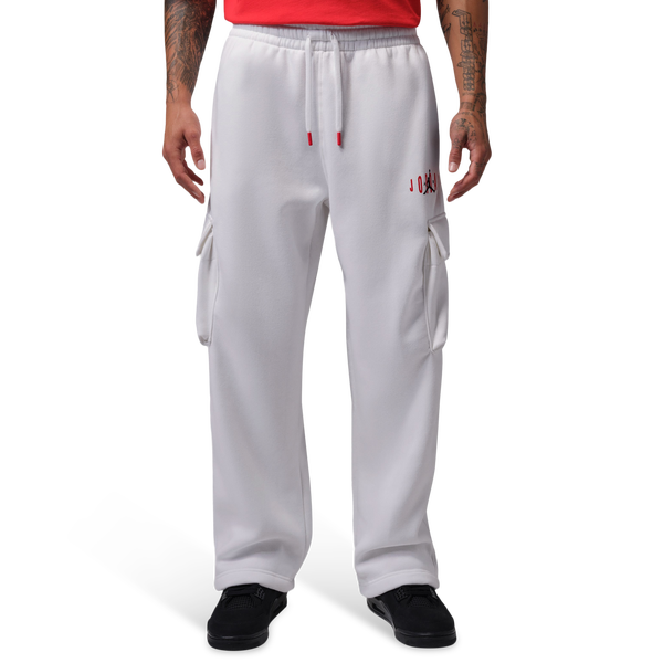 Jordan Brooklyn GFX Fleece Cargo Pant - Men's - White