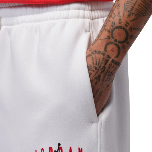 Jordan Brooklyn GFX Fleece Cargo Pant - Men's - White - Image 3