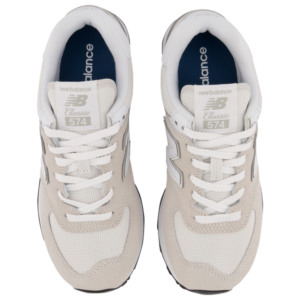 New Balance 574 Core - Women's - White/Nimbus Cloud - Image 4
