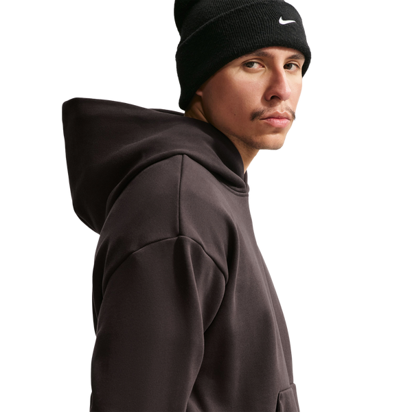 Nike Solo Pullover Concept Hoodie - Men's - Velvet Brown - Image 3