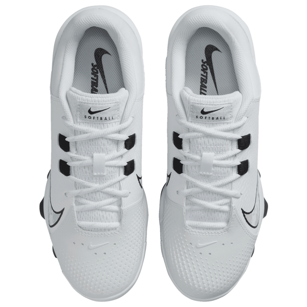 Nike Hyperdiamond 4 Pro - Women's - White/Black/Pure Platinum - Image 4