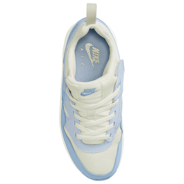 Nike Air Max 1 EasyOn - Girls' Preschool - Sail/Blue - Image 3