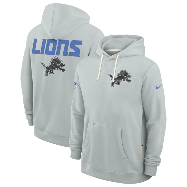 Nike Lions NFL Rival Hoodie - Men's - Silver