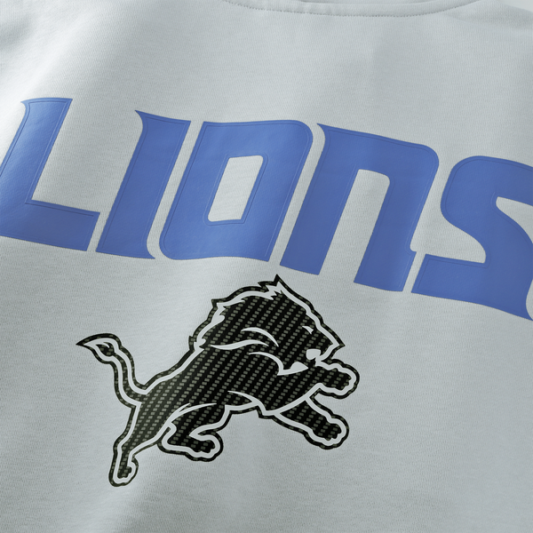 Nike Lions NFL Rival Hoodie - Men's - Silver - Image 6