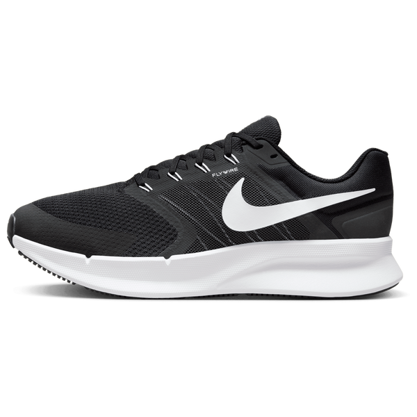 Nike Run Swift 3 Wide - Men's - White/Black/Dk Smoke Grey - Image 2
