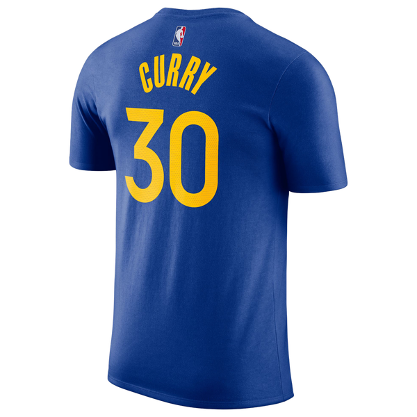 Nike Warriors Name & Number T-Shirt - Men's - Rush Blue - Image 3