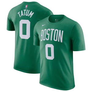 Nike Celtics Name & Number T-Shirt - Men's - White/Kelly Green