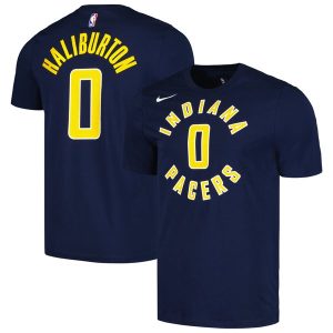 Nike Pacers Name & Number T-Shirt - Men's - Navy