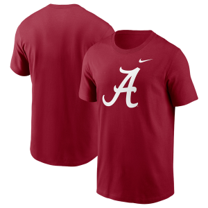 Nike Alabama Primetime Evergreen Logo T-Shirt - Men's - Crimson